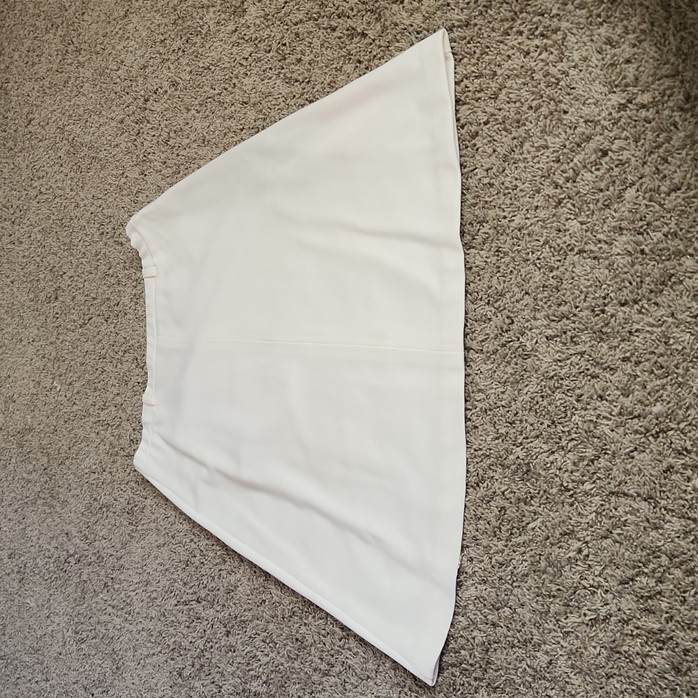 Vintage Alfred Dunner Polyester Cream Skirt